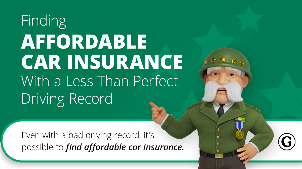 How to Find Affordable Car Insurance with a Bad Driving Record