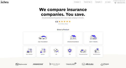 The Zebra Review: An insurance aggregator that wants to help you understand car buying