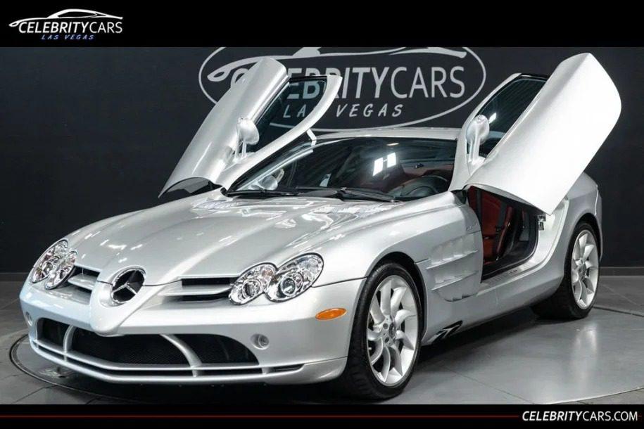 A high-performance Mercedes-Benz SLR McLaren