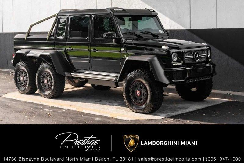 A Mercedes-Benz G63 AMG 6x6