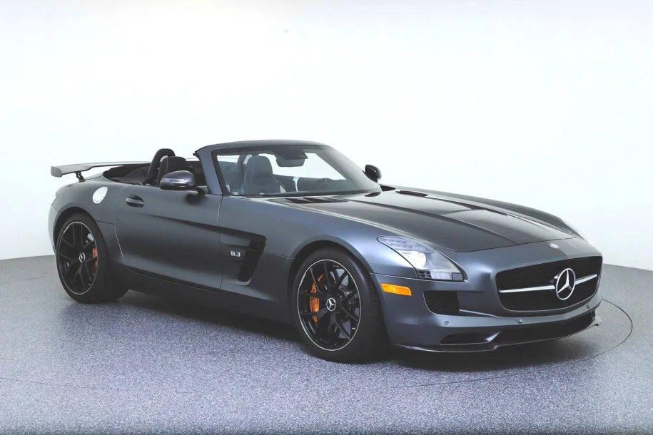 A sporty Mercedes-Benz SLS AMG GT