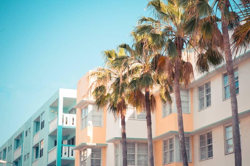 Art Deco architecture in Miami, Florida.